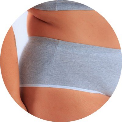 Libertari Lingeries Plus Size   Calcinha cinza