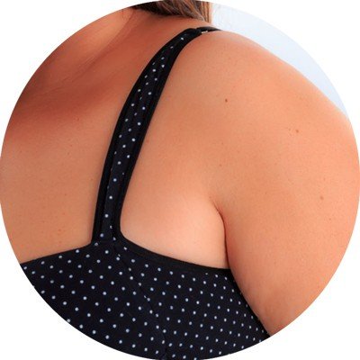 libertari lingerie plus size alca poa branco